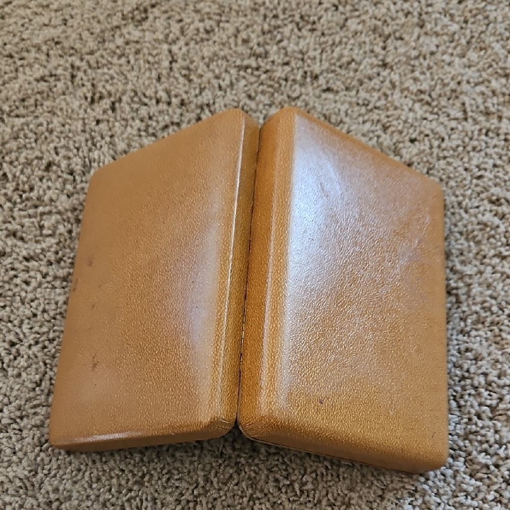Tan Rectangular Clutch - Picture 3 of 5